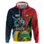 Custom Cricket Match 2025 Hoodie Amazon Warriors Guyana Vs Kings St Lucia - Wonder Print Shop