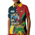 Custom Cricket Match 2025 Kid Polo Shirt Amazon Warriors Guyana Vs Kings St Lucia - Wonder Print Shop