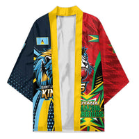 Custom Cricket Match 2025 Kimono Amazon Warriors Guyana Vs Kings St Lucia - Wonder Print Shop