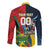 Custom Cricket Match 2025 Long Sleeve Button Shirt Amazon Warriors Guyana Vs Kings St Lucia - Wonder Print Shop