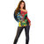 Custom Cricket Match 2025 Off Shoulder Sweater Amazon Warriors Guyana Vs Kings St Lucia - Wonder Print Shop