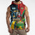 Custom Cricket Match 2025 Sleeveless Hoodie Amazon Warriors Guyana Vs Kings St Lucia - Wonder Print Shop