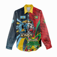Custom Cricket Match 2025 Women Casual Shirt Amazon Warriors Guyana Vs Kings St Lucia - Wonder Print Shop