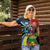 Custom Cricket Match 2025 Women Polo Shirt Amazon Warriors Guyana Vs Kings St Lucia - Wonder Print Shop