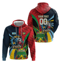 Custom Cricket Match 2025 Zip Hoodie Amazon Warriors Guyana Vs Kings St Lucia - Wonder Print Shop