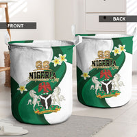 Nigeria Independence Day Laundry Basket Proud Nigerian