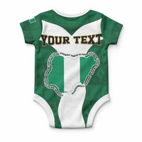 Personalised Nigeria Baby Onesie Naija In My Heart