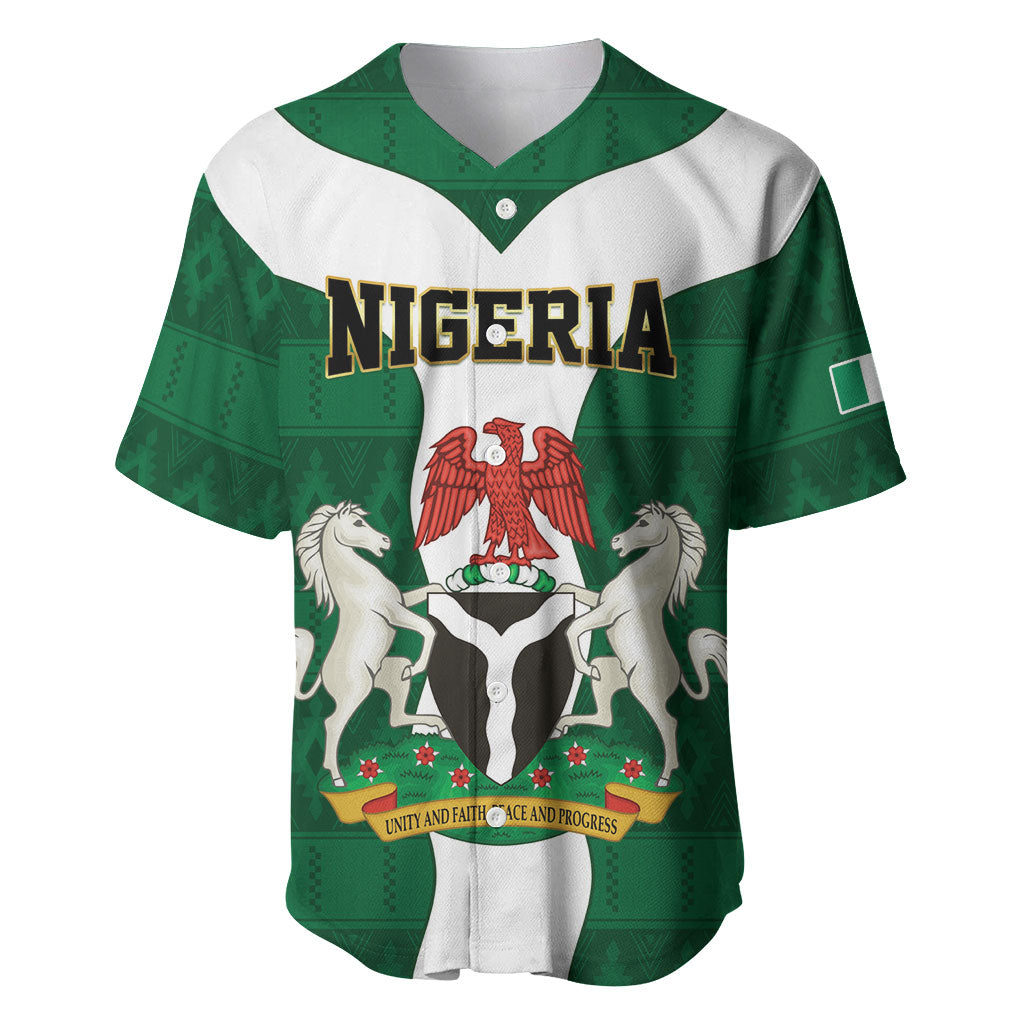 Personalised Nigeria Baseball Jersey Naija In My Heart