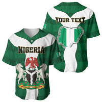 Personalised Nigeria Baseball Jersey Naija In My Heart