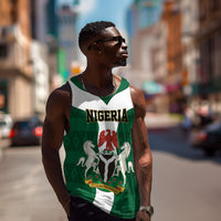 Personalised Nigeria Men Tank Top Naija In My Heart