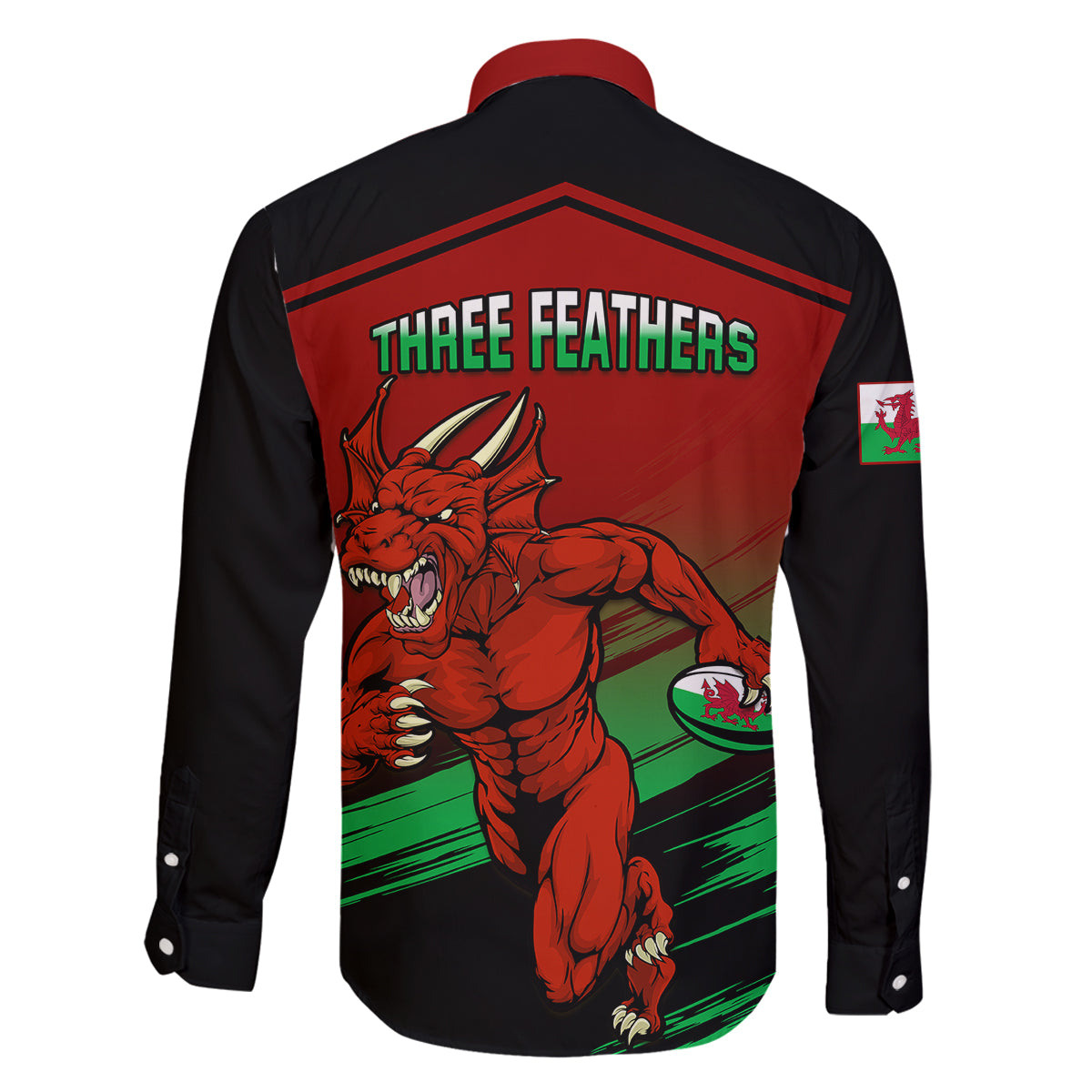 Wales Rugby Family Matching Mermaid Dress and Hawaiian Shirt Cymru Come On 2023 World Cup - Wonder Print Shop