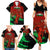 Wales Rugby Family Matching Summer Maxi Dress and Hawaiian Shirt Cymru Come On 2023 World Cup - Wonder Print Shop