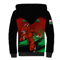 Wales Rugby Sherpa Hoodie Cymru Come On 2023 World Cup - Wonder Print Shop