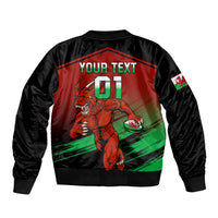 Custom Wales Rugby Bomber Jacket Cymru Come On 2023 World Cup - Wonder Print Shop