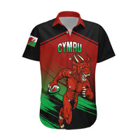 Custom Wales Rugby Hawaiian Shirt Cymru Come On 2023 World Cup - Wonder Print Shop