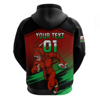 Custom Wales Rugby Hoodie Cymru Come On 2023 World Cup - Wonder Print Shop