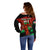 Custom Wales Rugby Off Shoulder Sweater Cymru Come On 2023 World Cup - Wonder Print Shop