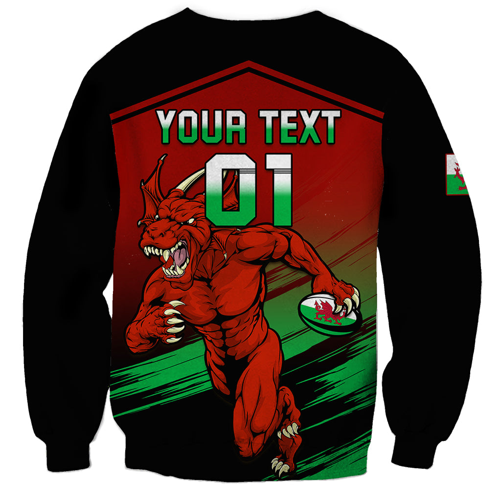 Custom Wales Rugby Sweatshirt Cymru Come On 2023 World Cup - Wonder Print Shop
