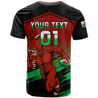 Custom Wales Rugby T Shirt Cymru Come On 2023 World Cup - Wonder Print Shop