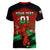 Custom Wales Rugby Women V Neck T Shirt Cymru Come On 2023 World Cup - Wonder Print Shop