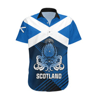 Scotland Rugby Hawaiian Shirt Thistle Go 2023 World Cup - Wonder Print Shop