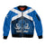 Scotland Rugby Sleeve Zip Bomber Jacket Thistle Go 2023 World Cup - Wonder Print Shop
