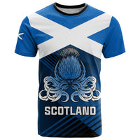 Custom Scotland Rugby T Shirt Thistle Go 2023 World Cup - Wonder Print Shop