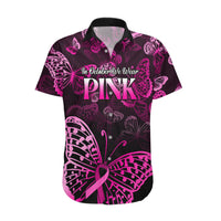 Personalised In October We Wear Pink Hawaiian Shirt Breast Cancer Awareness - Wonder Print Shop