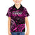 Personalised In October We Wear Pink Kid Hawaiian Shirt Breast Cancer Awareness - Wonder Print Shop