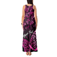 Personalised In October We Wear Pink Tank Maxi Dress Breast Cancer Awareness - Wonder Print Shop