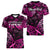 Personalised In October We Wear Pink Women V Neck T Shirt Breast Cancer Awareness - Wonder Print Shop