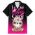 Personalised Hope Love Cure Kid Hawaiian Shirt Sloth Breast Cancer Awareness - Wonder Print Shop
