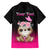 Personalised Hope Love Cure Kid Hawaiian Shirt Sloth Breast Cancer Awareness - Wonder Print Shop