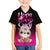 Personalised Hope Love Cure Kid Hawaiian Shirt Sloth Breast Cancer Awareness - Wonder Print Shop