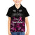 Personalised I Am A Survivor Kid Hawaiian Shirt Black Cat Breast Cancer Awareness - Wonder Print Shop