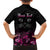 Personalised I Am A Survivor Kid Hawaiian Shirt Black Cat Breast Cancer Awareness - Wonder Print Shop