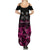 Personalised I Am A Survivor Summer Maxi Dress Black Cat Breast Cancer Awareness - Wonder Print Shop
