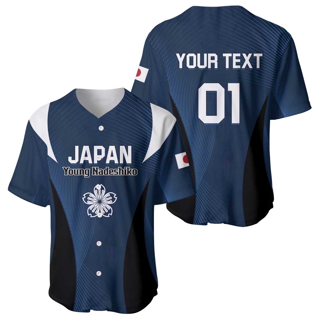 Custom Japan Football Baseball Jersey Come On Young Nadeshiko - Wonder Print Shop