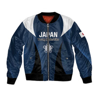 Custom Japan Football Bomber Jacket Come On Young Nadeshiko - Wonder Print Shop