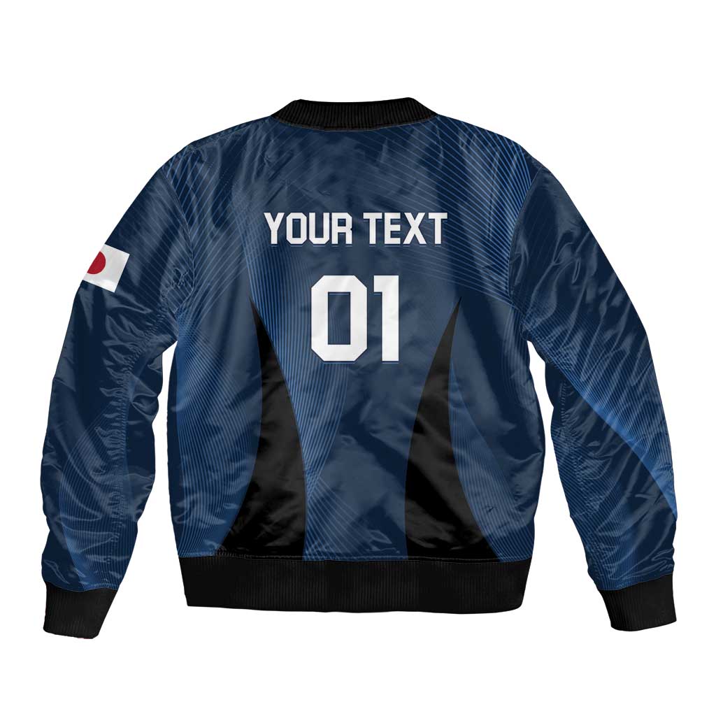 Custom Japan Football Bomber Jacket Come On Young Nadeshiko - Wonder Print Shop
