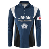 Custom Japan Football Button Sweatshirt Come On Young Nadeshiko - Wonder Print Shop