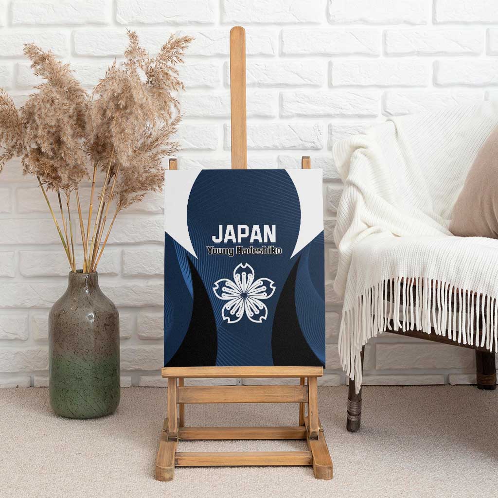 Japan Football Canvas Wall Art Come On Young Nadeshiko - Wonder Print Shop