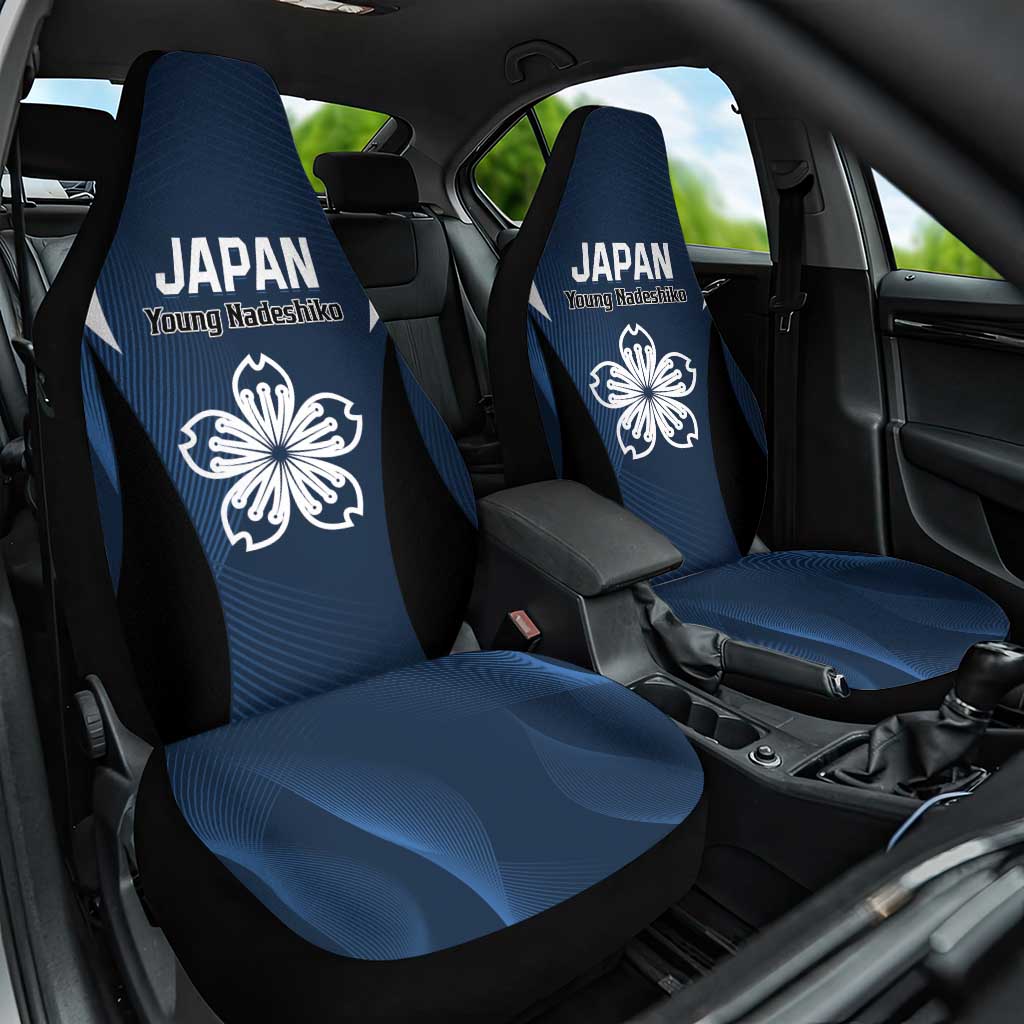 Japan Football Car Seat Cover Come On Young Nadeshiko - Wonder Print Shop