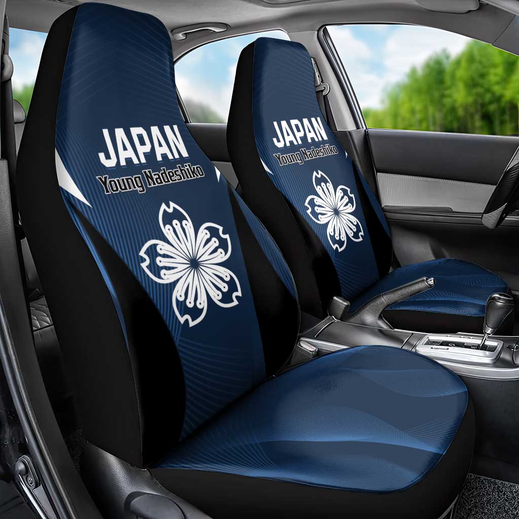Japan Football Car Seat Cover Come On Young Nadeshiko - Wonder Print Shop