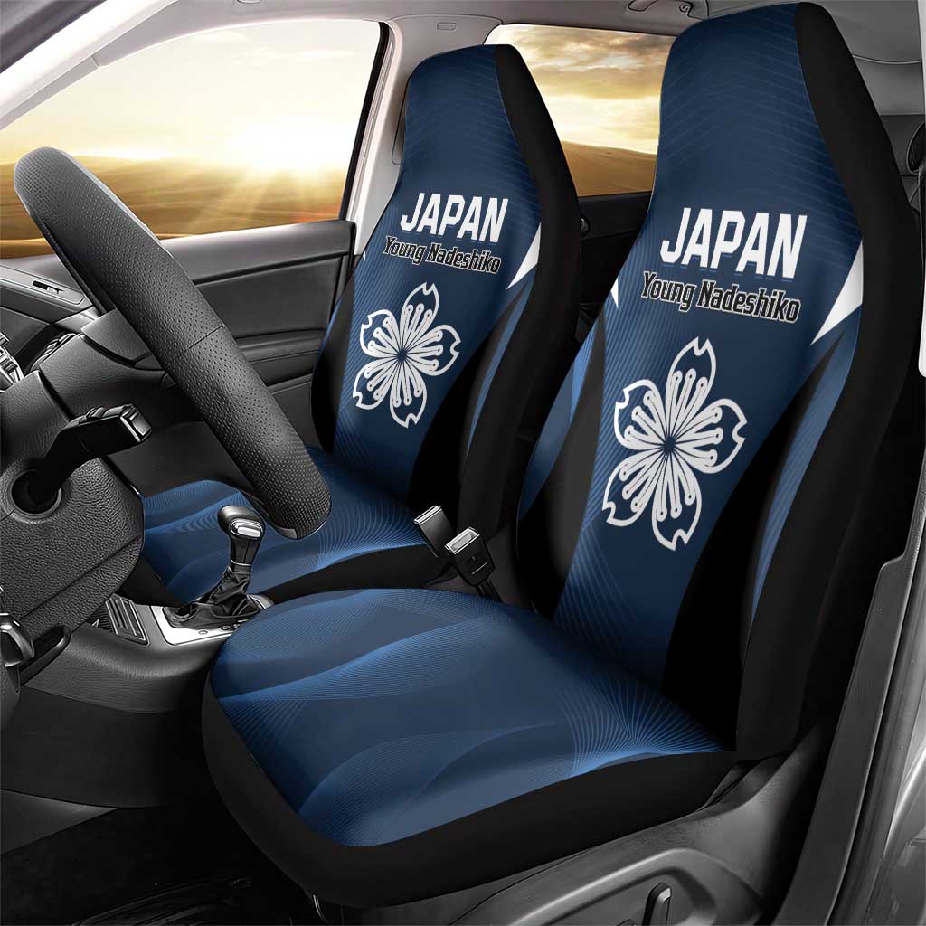 Japan Football Car Seat Cover Come On Young Nadeshiko - Wonder Print Shop