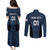 Custom Japan Football Couples Matching Puletasi and Long Sleeve Button Shirt Come On Young Nadeshiko - Wonder Print Shop
