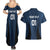 Custom Japan Football Couples Matching Summer Maxi Dress and Hawaiian Shirt Come On Young Nadeshiko - Wonder Print Shop