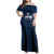 Custom Japan Football Family Matching Off Shoulder Maxi Dress and Hawaiian Shirt Come On Young Nadeshiko - Wonder Print Shop