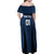 Custom Japan Football Family Matching Off Shoulder Maxi Dress and Hawaiian Shirt Come On Young Nadeshiko - Wonder Print Shop