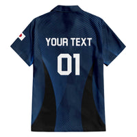 Custom Japan Football Family Matching Off Shoulder Short Dress and Hawaiian Shirt Come On Young Nadeshiko - Wonder Print Shop